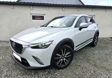 Mazda CX-3 2015 Mazda CX-3 SLICZNA 1.5 Diesel BOGATA WERSJA Oryginal SERWIS 2016r Biala Pe, zdjęcie 6