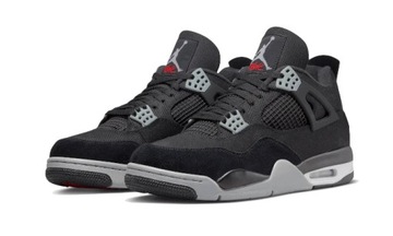 Nike Jordan 4 Black Canvas 38,5 EU / 6 US / 24 CM