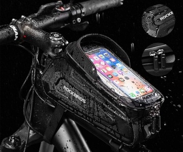 ВОДОНЕПРОНИЦАЕМАЯ СУМКА ДЛЯ ВЕЛОСИПЕДНОЙ РАМЫ С ПОКРЫТИЕМ ТПУ + СОЛНЦЕЗАЩИТНИК