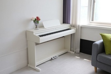 Pianino elektryczne Dynatone SLP-175 WH pianino cyfrowe + ŁAWA + SŁUCHAWKI