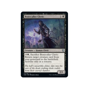MTG 2x Bonecaller Cleric (Uncommon)