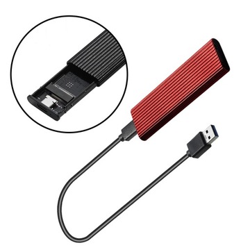 2 шт. USB 3.0 к NGFF M.2 B адаптер крышки корпуса ключа