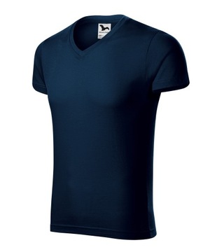 MALFINI 146 KOSZULKA MĘSKA SLIM FIT BAWEŁNA 2XL