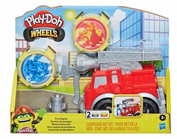 PLAY-DOH WHEELS CIASTOLINA WÓZ STRAŻACKI Z AKCESORIAMI F0649