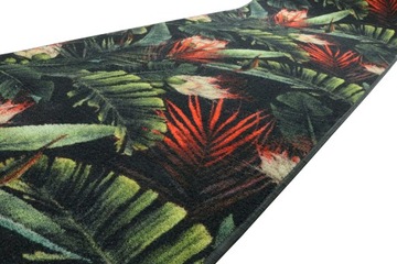 DYWAN FLOWERS 100x200 ANTYPOŚLIZGOWY - LIŚCIE