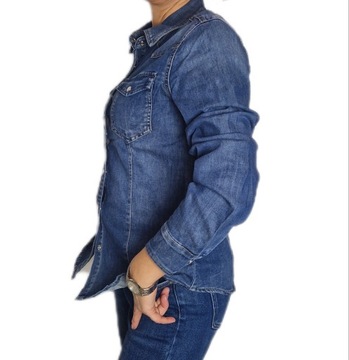 Женская джинсовая рубашка на заказ