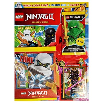 LEGO NINJAGO 1/2024 + ZANE + DŁUGI ŁUK + KARTY