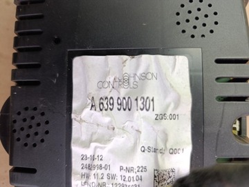 MERCEDES VITO II W639 PŘÍSTROJOVÁ DESKA TACHOMETR BUDÍKY A6399001301 EVROPA