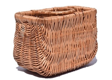 Элегантная плетеная корзина для покупок SOLID BASKET