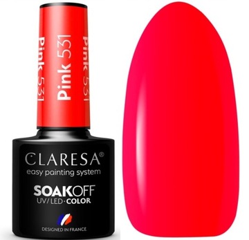 Claresa Lakier Hybrydowy Pink 531 5ml