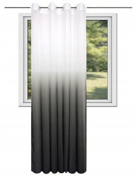 Firana Cieniowana WOAL OMBRE 145x250 Zasłona 25B