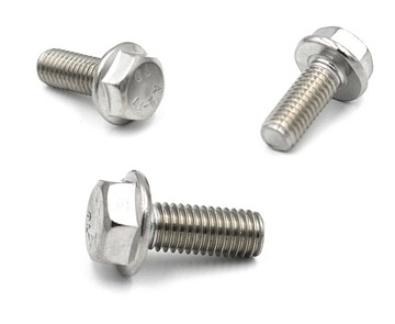 M6X20 ŚRUBA KOŁNIERZOWA NIERDZEWNA PODKŁADKOWA 6921 INOX 10SZT