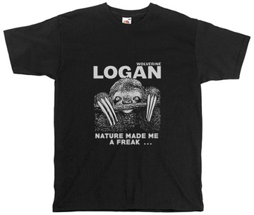 koszulka leniwiec z leniwcem logan x-man WZORY!!!