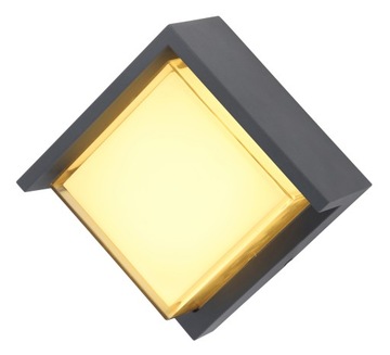Антрацитовый настенный светильник IP65 LED 12W JALLA 34480 Globo