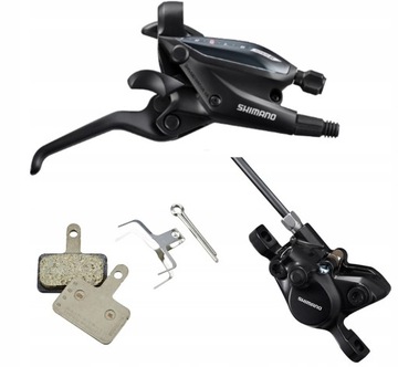 SHIMANO KLAMKOMANETKA TYŁ EF505 9rz + zacisk MT200