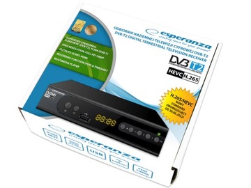 Тюнер DVB-T/T2 H265/HEVC с комнатной антенной