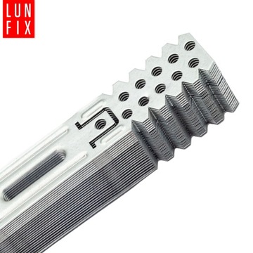 Wieszak do profili CD 60 płaski ES 60/75 płyt G-K gipsowych 100szt.