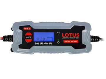 Ładowarka automatyczna LOTUS TC-5.0 LCD 6V 12V 5A