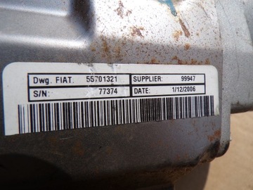 FIAT GRANDE PUNTO SERVO  ELEKTRICKÉ SLOUPEC 55701321