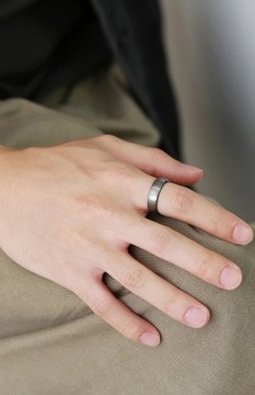 СЕРЕБРЯНОЕ МАТОВОЕ ЧЕРНОЕ КОЛЬЦО-ПЕЧАТКА ВОльфрамовое КОЛЬЦО R24