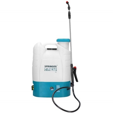 АККУМУЛЯТОРНЫЙ ЭЛЕКТРИЧЕСКИЙ САДОВЫЙ ОПРЫСКИВАТЕЛЬ 16 Л ДЛИННОЕ КОПЬЕ