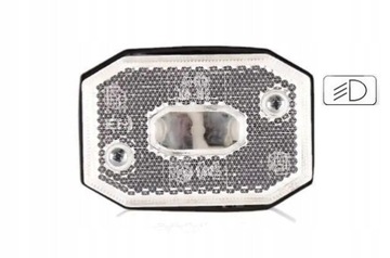 LAMPA OBRYSOWA PRZEDNIA FRISTOM FT-001 B PRZYCZEPA
