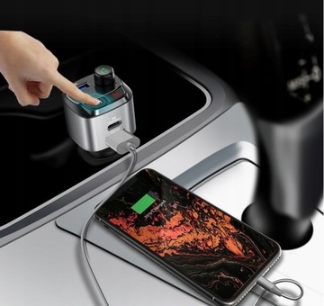 FM-передатчик FEEGAR Q100 Pro, комплект громкой связи