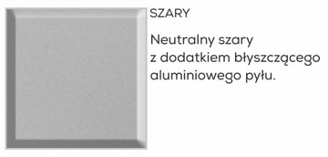 Zlew Zlewozmywak jednokomorowy Granitowy +Syfon