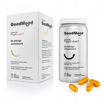 Good Mood Omega 3 Forte DUŻA DAWKA EPA DHA Funkcje serca Odporność Mózg