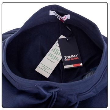 Tommy Jeans męskie spodnie dresowe granatowe DM0DM15380-C87 XXL