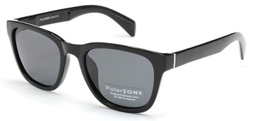 Okulary przeciwsłoneczne damskie polaryzacyjne FILTR UV400 POLARZONE CZARNE