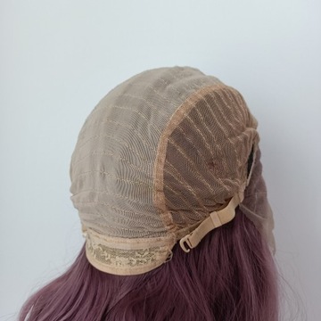 Парик LACE FRONT 2 цвета фиолетовый + шапочка БЕСПЛАТНО