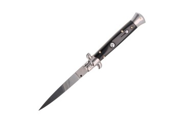 Nóż sprężynowy Frank Beltrame Stiletto Black 23 cm