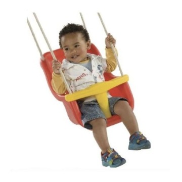 Сиденье-ковш для качающихся детей LUXE зеленый