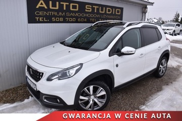 Peugeot 2008 I SUV Facelifting 1.2 PureTech 110KM 2018 Peugeot 2008 NaviKamera SkoraAlcantara Ambiente Led Panorama Klimatronic, zdjęcie 32