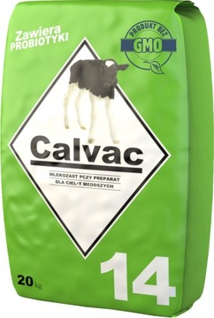 MLEKO DLA CIELĄT CALVAC 14 OD 14 DNIA ŻYCIA 20 KG