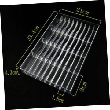 40 прозрачных органайзеров, акриловый органайзер, ящик для хранения, акриловый органайзер Orga