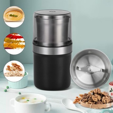 ЭЛЕКТРИЧЕСКАЯ КОФЕМОЛКА БОЛЬШОЙ ОБЪЕМНОСТИ ДЛЯ ЗЕРН, ТРАВ, ОРЕХОВ