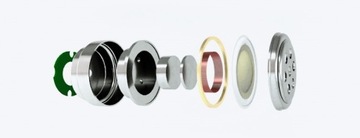 Наушные наушники TRUTHEAR ZERO RED с двойным динамическим дизайном и настройкой Crinacle