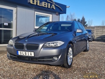BMW Seria 5 F10-F11 Touring 520d 184KM 2010 BMW Seria 5 Bi-Xenon Led Automat Panorama Dach 2.0 Diesel 184KM, zdjęcie 1
