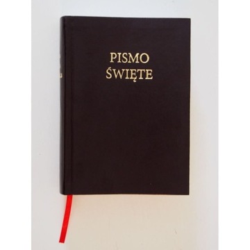 Nowa Biblia Gdańska, format średni, twarda oprawa, kolor brązowy