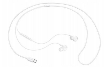 Oryginalne Słuchawki Samsung by AKG USB-C Typ C Dokanałowe Super Czarne