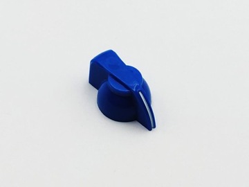 Gałka potencjometru (chicken) 31mm oś 6mm NIEBIESK