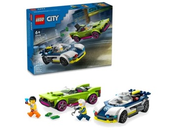 60415 Klocki LEGO CITY Pościg radiowozu za muscle carem 213pcs