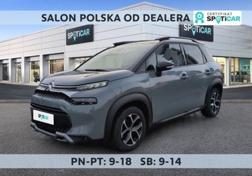 Citroen C3 Aircross  I Crossover Facelifting 1.2 PureTech 110KM 2023 Citroen C3 Aircross 1.2 PureTech Shine SS SalonPL FVat Od Reki Bogata Wers, zdjęcie 1