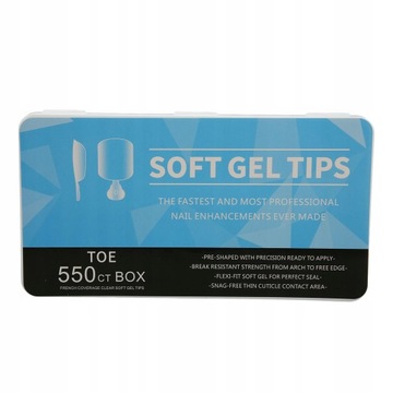 ПОСАДКИ ДЛЯ НОГ ИСКУССТВЕННЫЕ НОГТИ 550 шт.