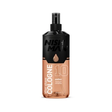 Woda po goleniu NISHMAN 10 AMBER Aftershave 400ml