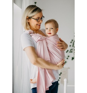 Chusta kółkowa Pulp - Różowa