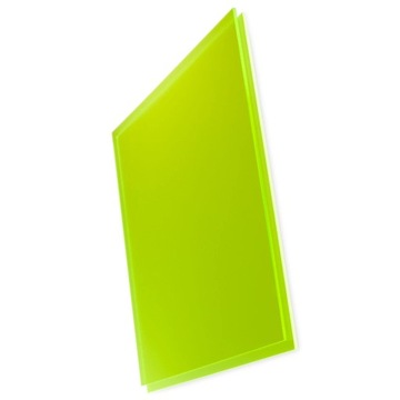 Флуоресцентное оргстекло, флуоресцентное оргстекло, ЗЕЛЕНЫЙ, 50/50 см
