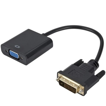 PRZEJŚCIÓWKA ADAPTER DVI DO VGA KONWERTER